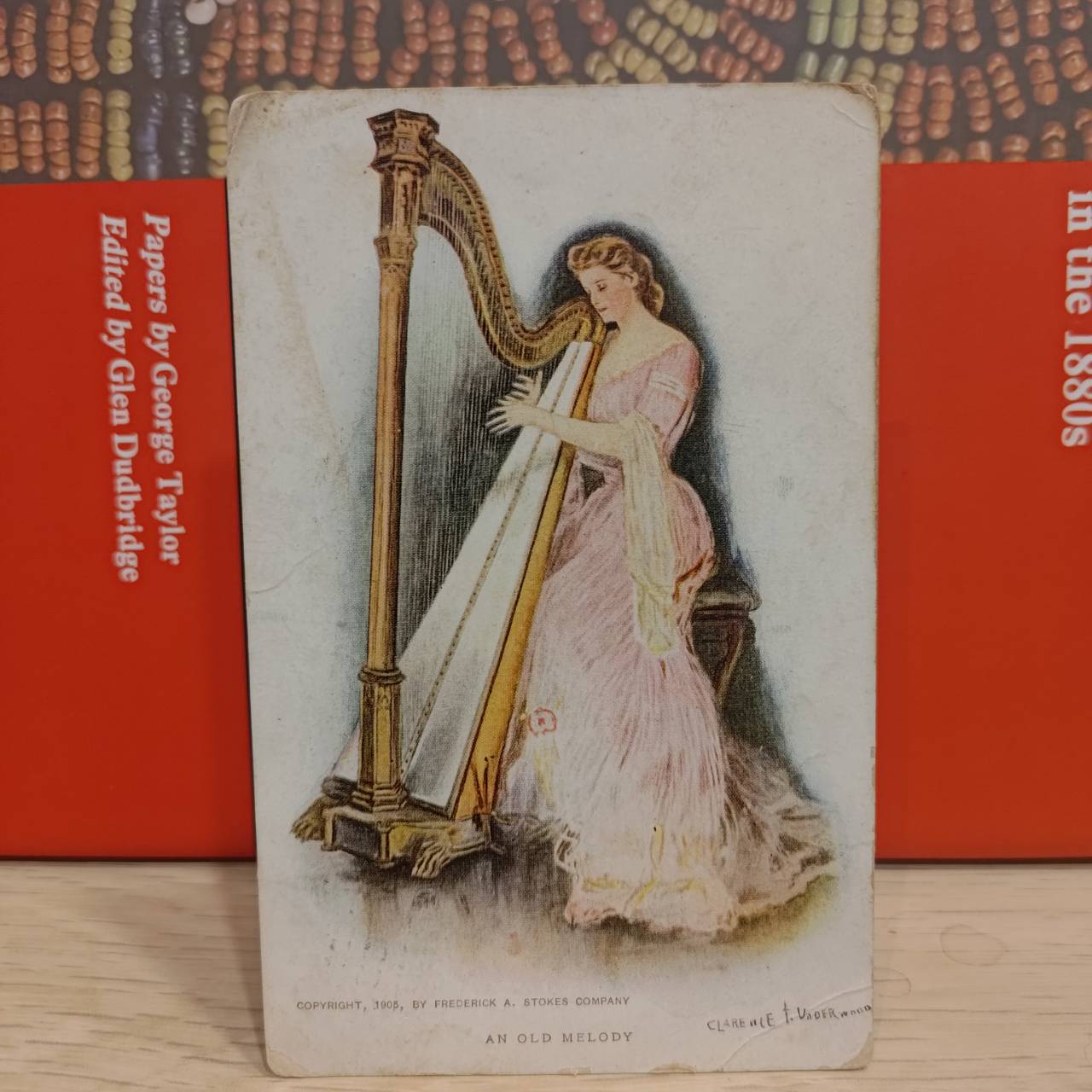 Antique 1908 American postcard / 1908 年美國古董明信片